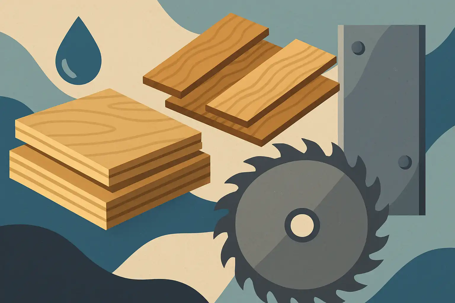 Watervast multiplex, laminaat of staal? Het perfecte zaagblad kiezen per materiaal
