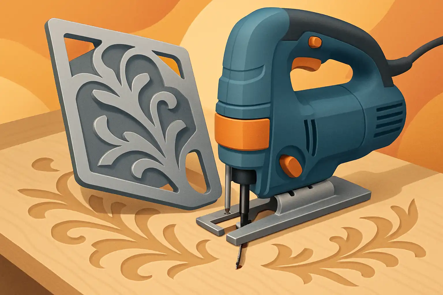 Zo combineer je 3D-geprinte sjablonen met je decoupeerzaag voor perfect gedetailleerd werk