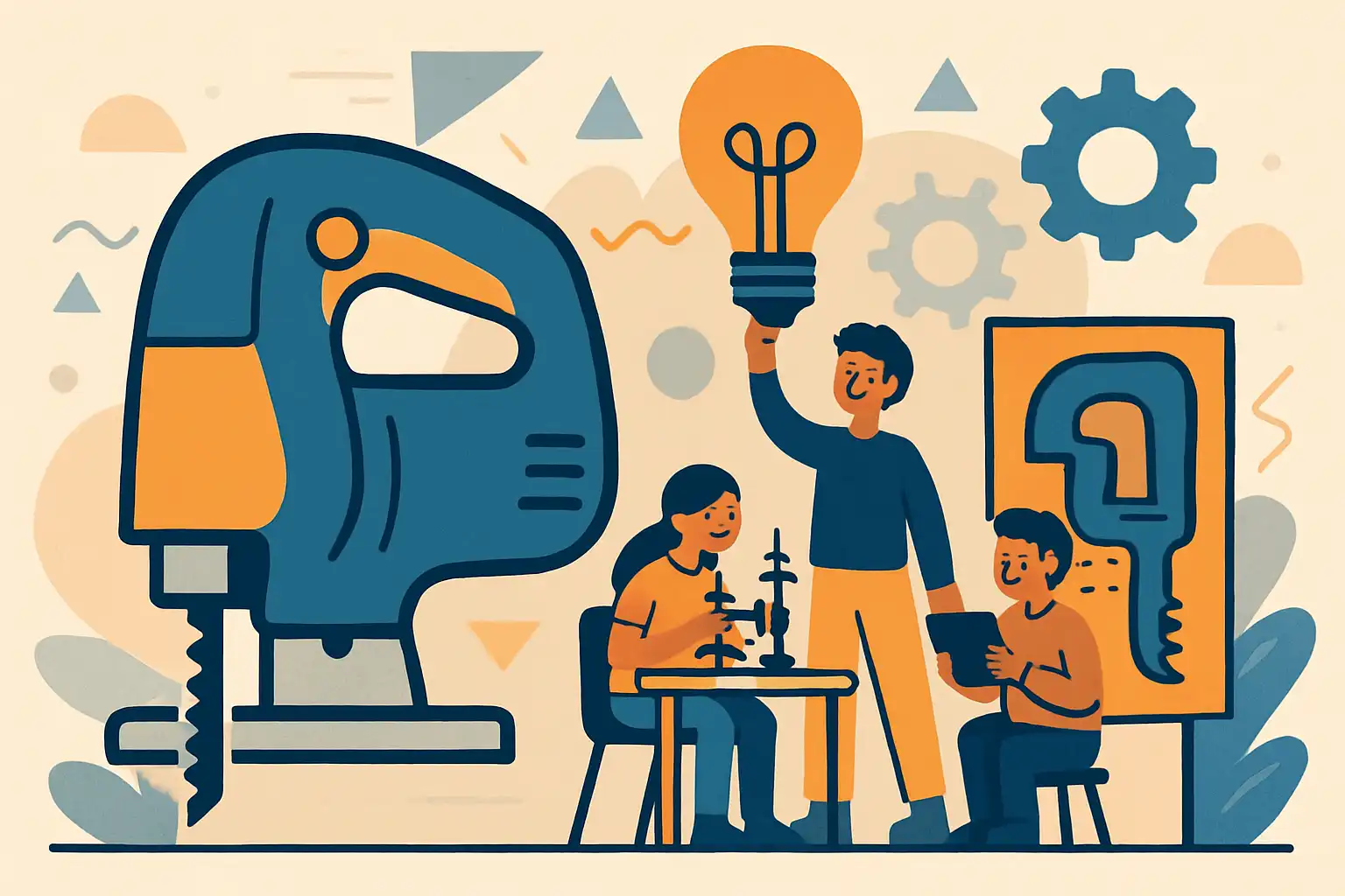 Zo zetten scholen en makerspaces decoupeerzagen in om techniek leuk te maken