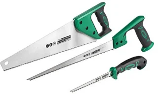 3-delige Zaagset voor Hout en PVC - Ideaal voor Doe-Het-Zelvers en Professionals