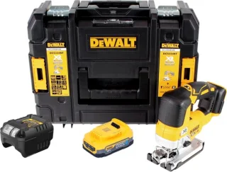 DeWalt DCS 334 NT accu-pendeldecoupeerzaag 18V Brushless Solo + TSTAK - zonder accu, zonder oplader