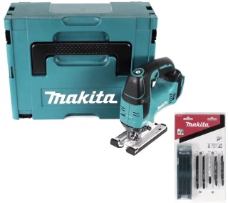 Makita DJV 182 ZJ accu pendelzaag 18V borstelloos solo + 14x zaagblad + Makpac - zonder accu, zonder oplader