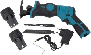 Draadloze Mini-Reciprozaag 12 V - Compact en Ergonomisch voor Hout en Metaal