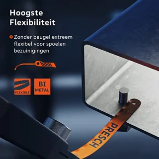 Mini Hacksaw 300mm - Flexibele 3 in 1 Zaag voor Metaal - Verstelbare Mini Metaalzaag