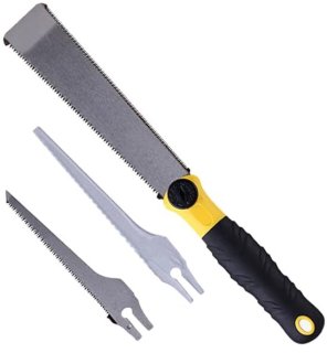 3-pack Handzaag voor Houtbewerking - Dubbelzijdige Trekzaag met Verwisselbare Messen en Metaalzaag review
