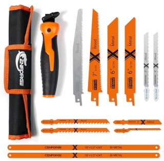 De 13-delige handzaagset in één oogopslag