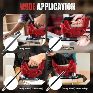 Wat vinden we goed aan de Accu decoupeerzaag 18V (M18 compatibel)