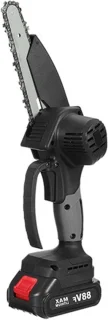 Accu mini kettingzaag 6 inch grijs