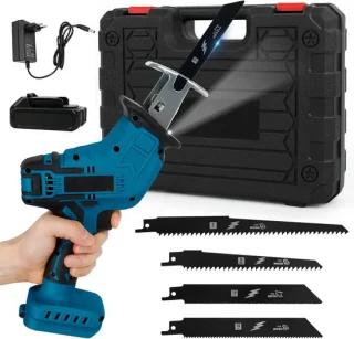 Accu reciprozaag 18 volt zwart