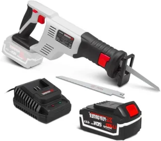 Accu reciprozaag 20 volt zwart