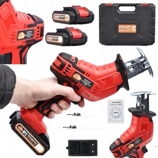 Accu reciprozaag 21 V rood