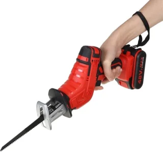 Accu reciprozaag rood