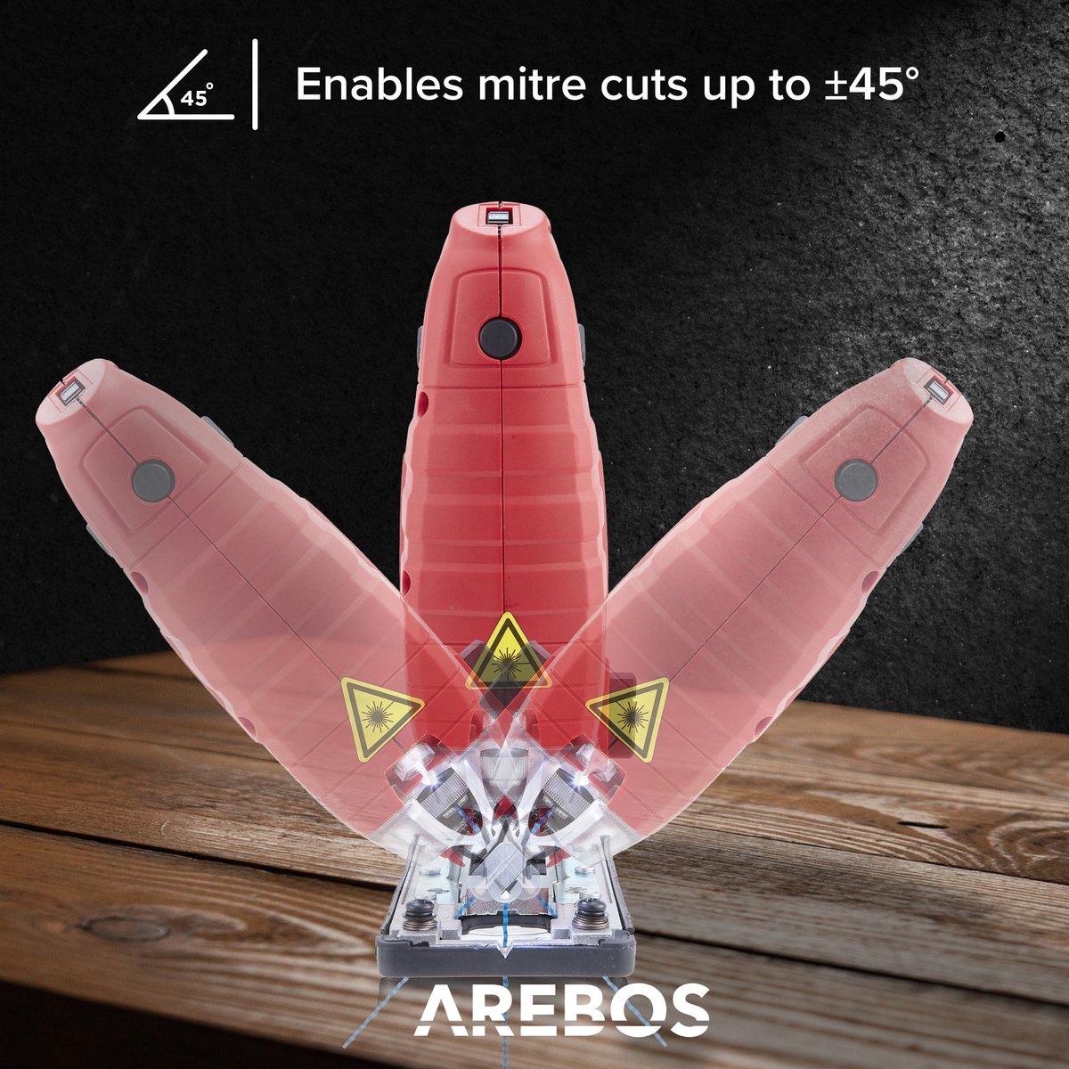 AREBOS Decoupeerzaag 710 W