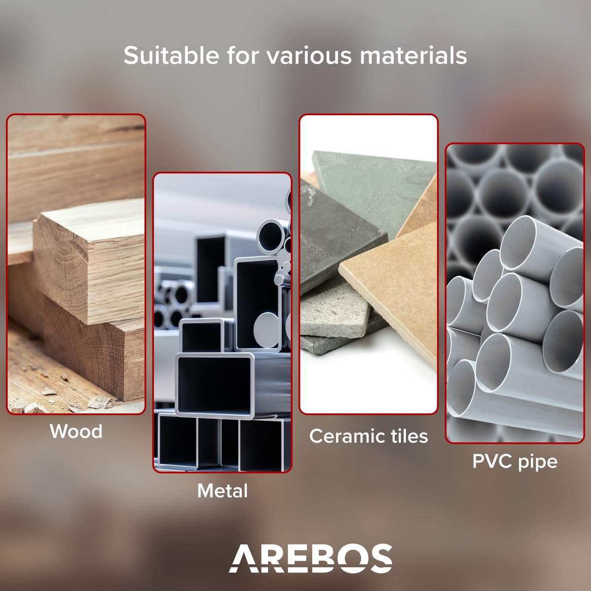 AREBOS Decoupeerzaag 710 W
