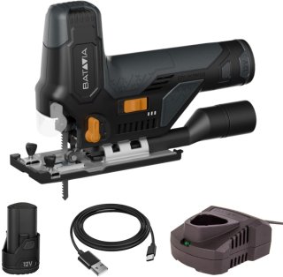 De Batavia Accu-decoupeerzaag in één oogopslag