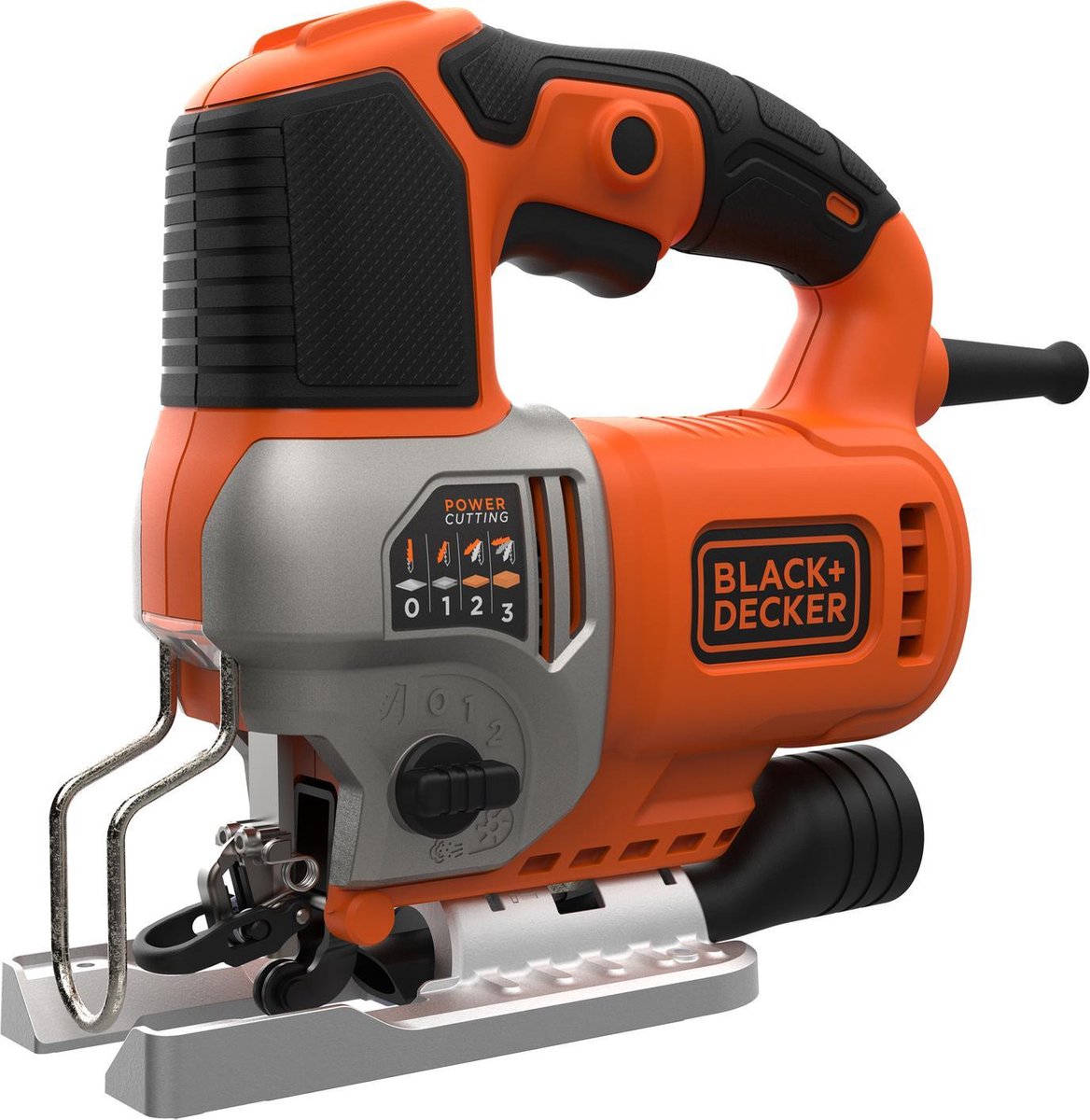 B+D Pendeldecoupeerzaag 650W met koffer