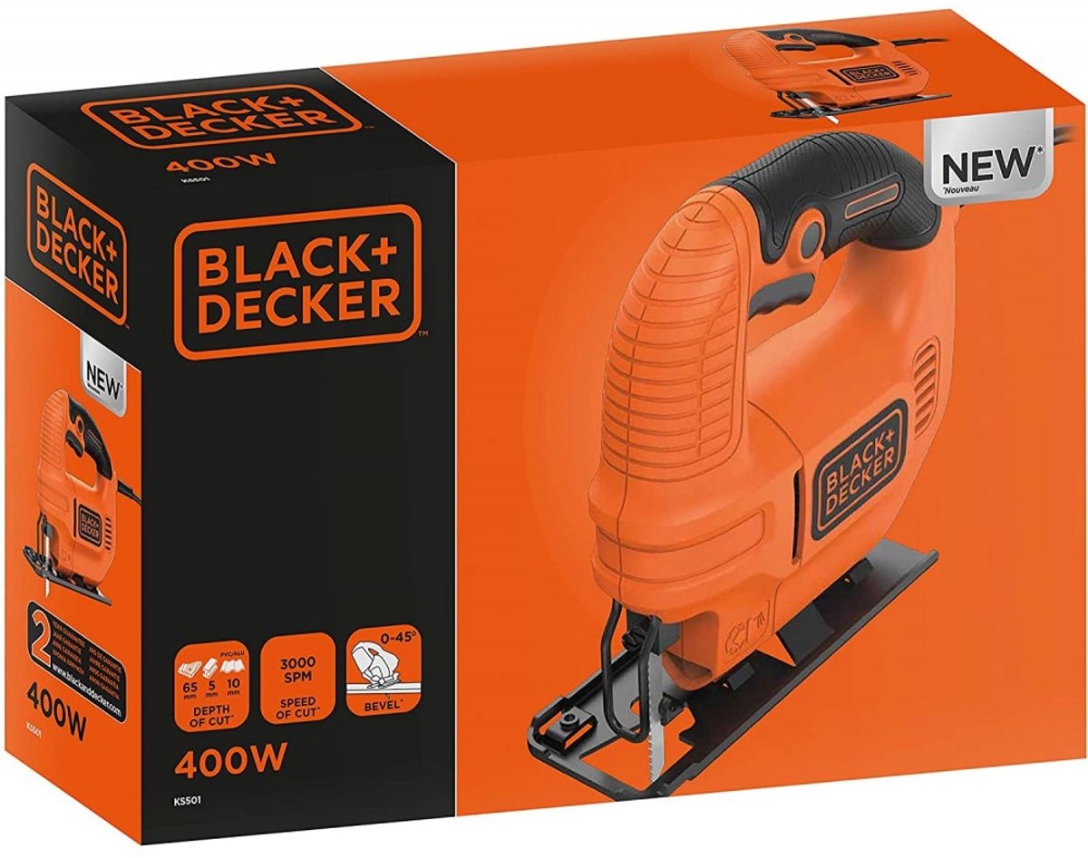 Black & Decker 400W decoupeerzaag Compacte uitvoering