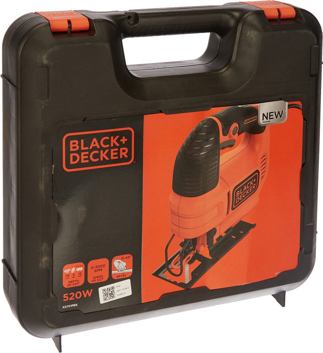 Black & Decker 520W Pendeldecoupeerzaag