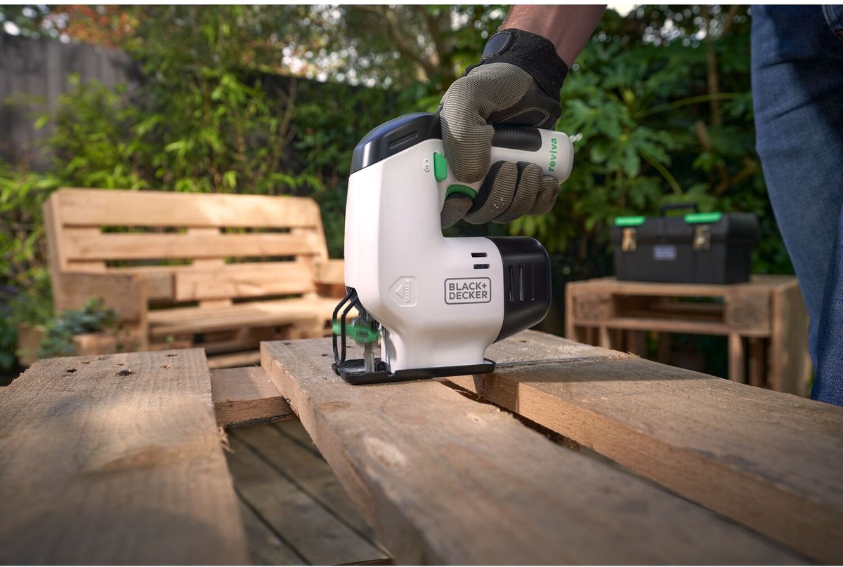 BLACK+DECKER REVJ12C-QW Reviva decoupeerzaag 12V