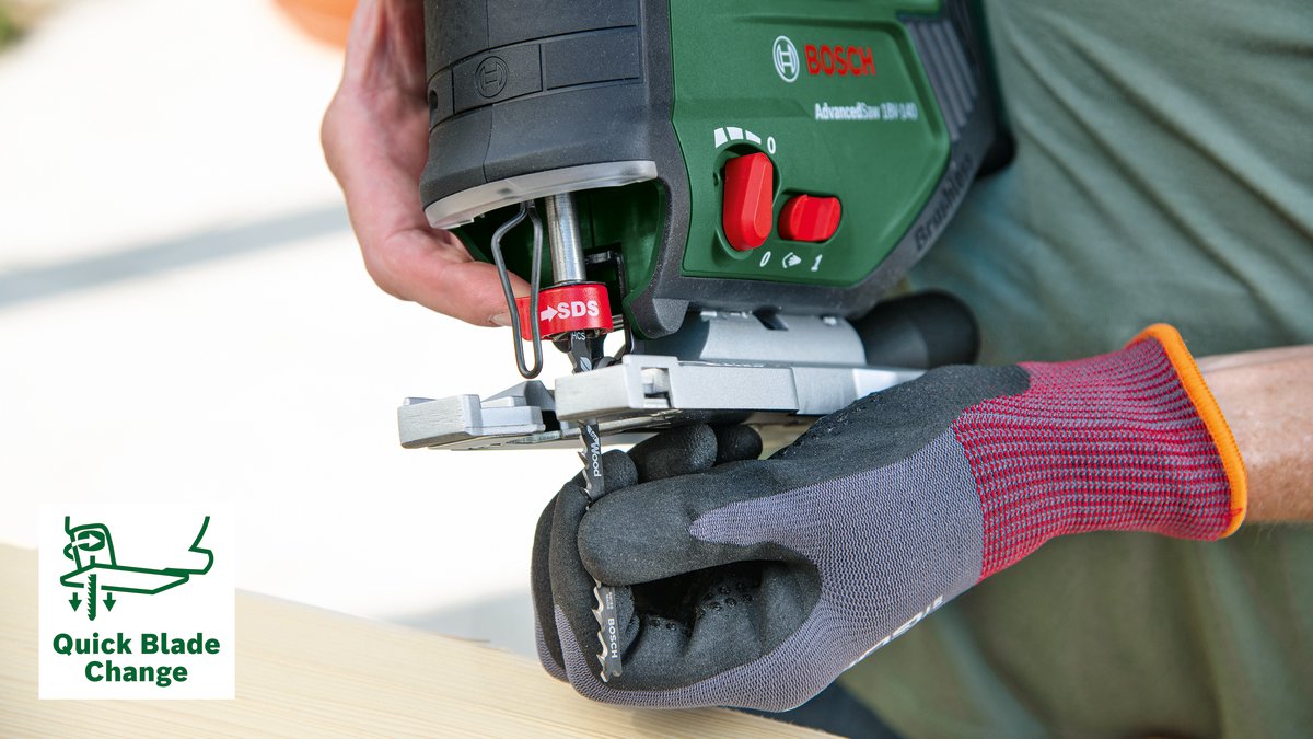 Bosch AdvancedSaw 18V-140 Accudecoupeerzaag