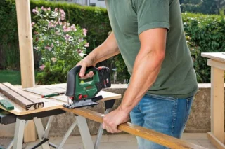 Bosch AdvancedSaw 18V-140 Accudecoupeerzaag Set