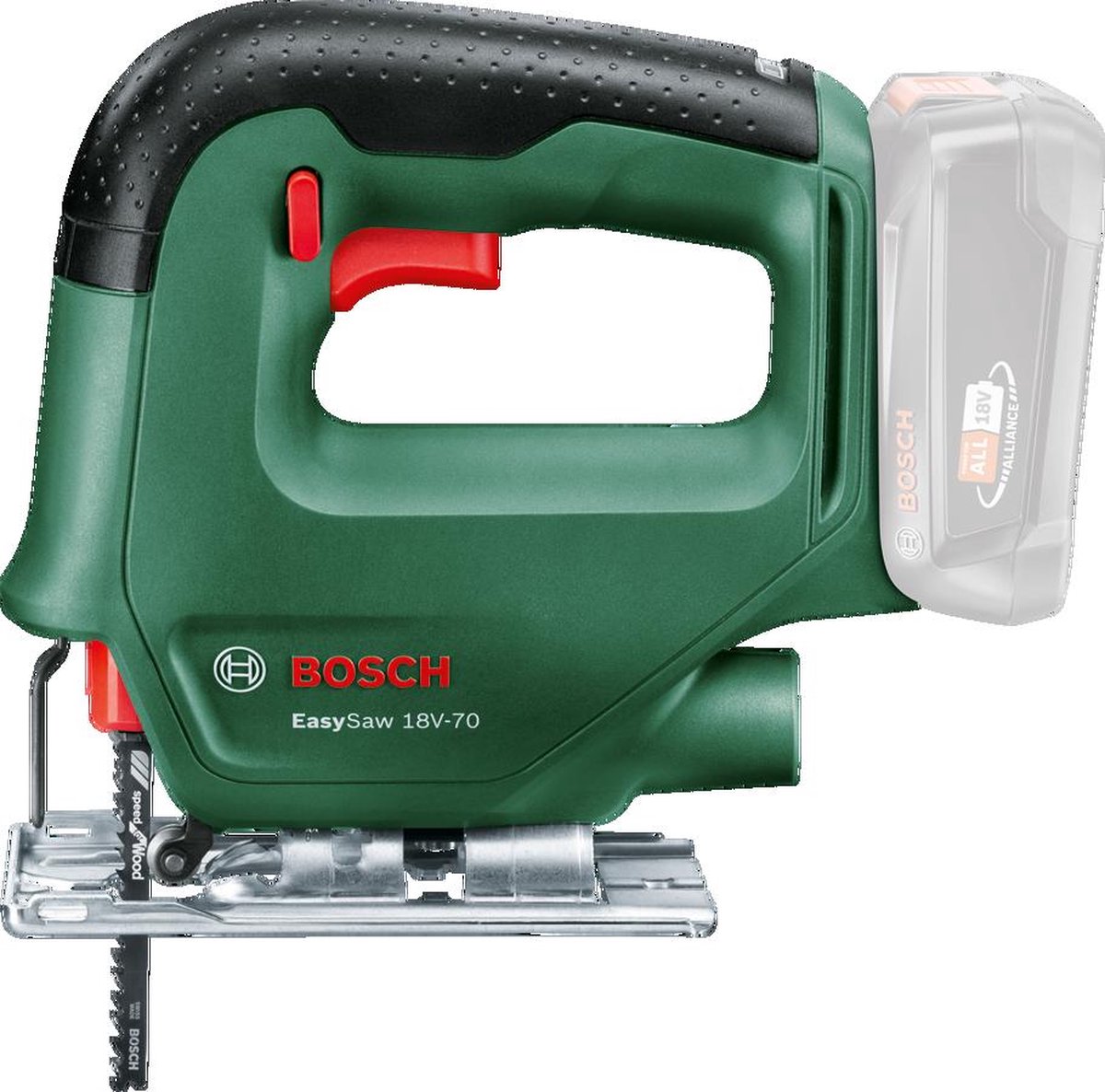 Bosch EasySaw 18V-70 Decoupeerzaag Zonder Accu en Lader