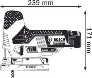 Bosch GST 12 V‑LI accu decoupeerzaag