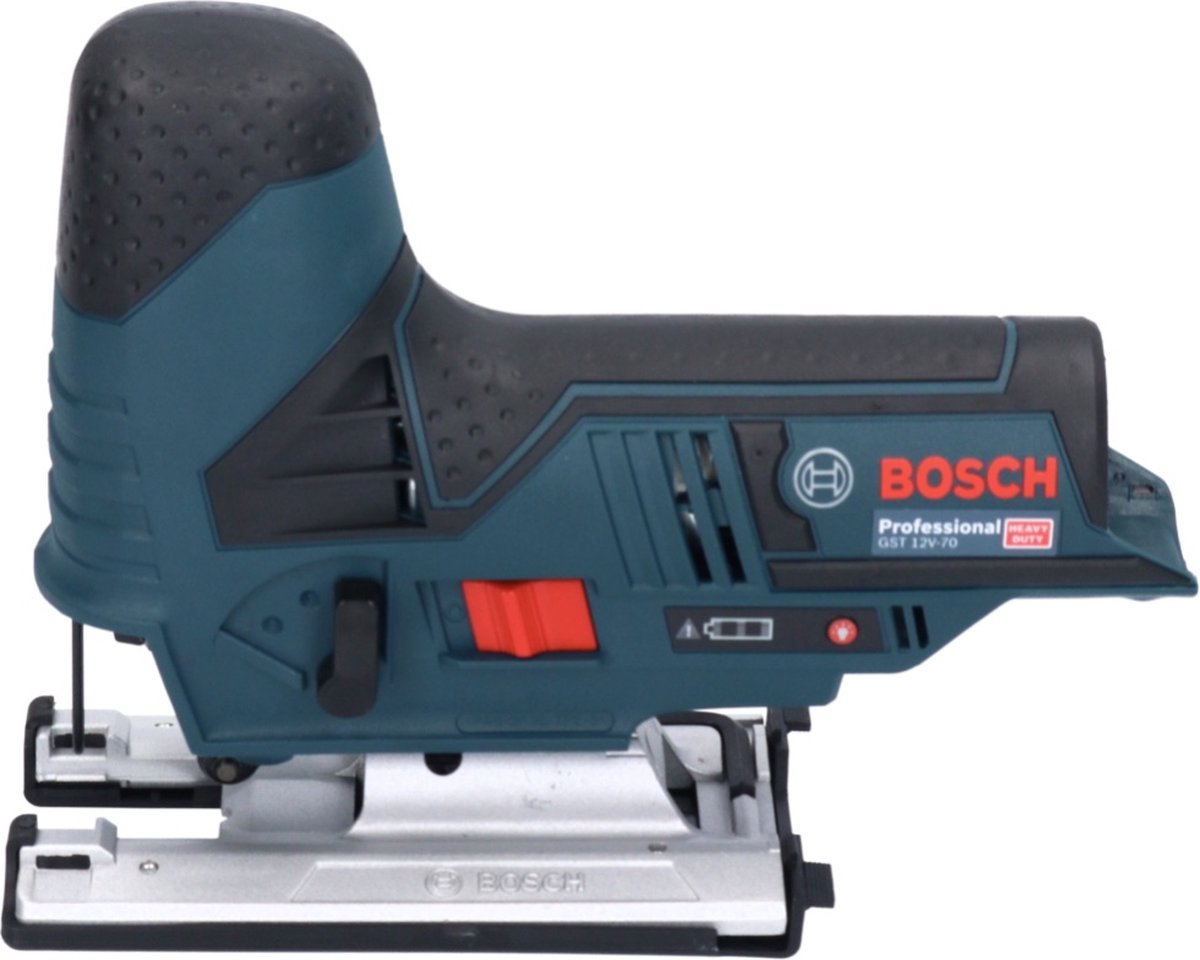 Wat vinden we goed aan de Bosch GST 12V-70 Profi accudecoupeerzaag set 12V