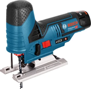Bosch GST 12V-70 Zaag + 2x 3.0Ah Batterij + L-Boxx