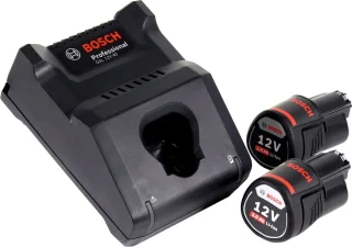 Bosch GST 12V-70 Zaag + 2x 3.0Ah Batterij + L-Boxx