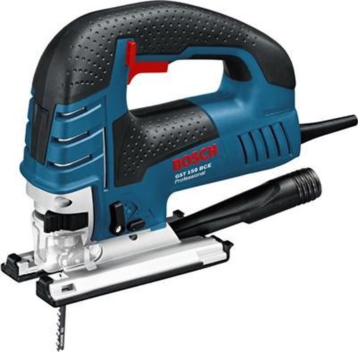 Bosch GST 150 BCE Decoupeerzaagmachine inclusief zaagbladen en accessoires
