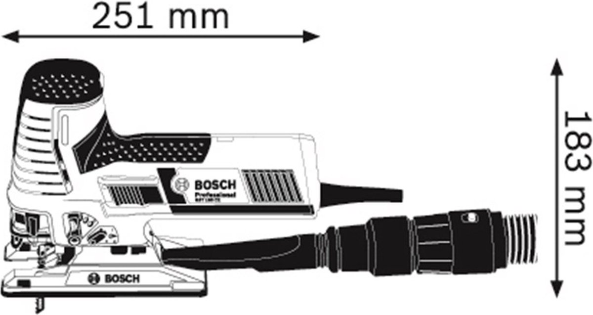 Bosch GST 160 CE Decoupeerzaagmachine