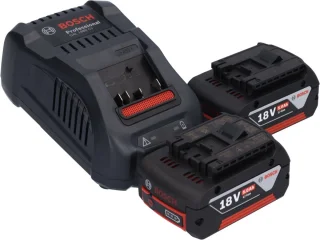 Bosch GST 18V-125 B accudecoupeerzaag 18V 125mm + 2 accu's 5.0 Ah + lader