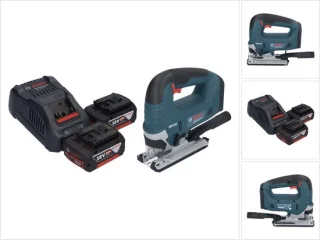 Bosch GST 18V-125 B accudecoupeerzaag 18V 125mm + 2 accu's 5.0 Ah + lader