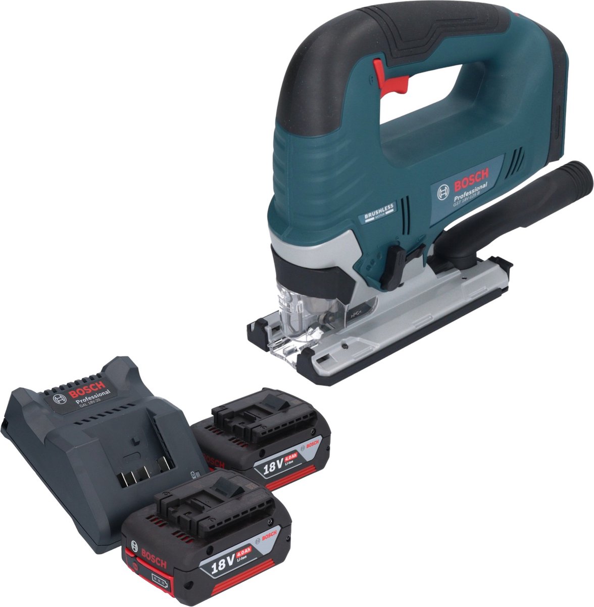 De Bosch GST 18V-125 B accudecoupeerzaag 18V 125mm in één oogopslag