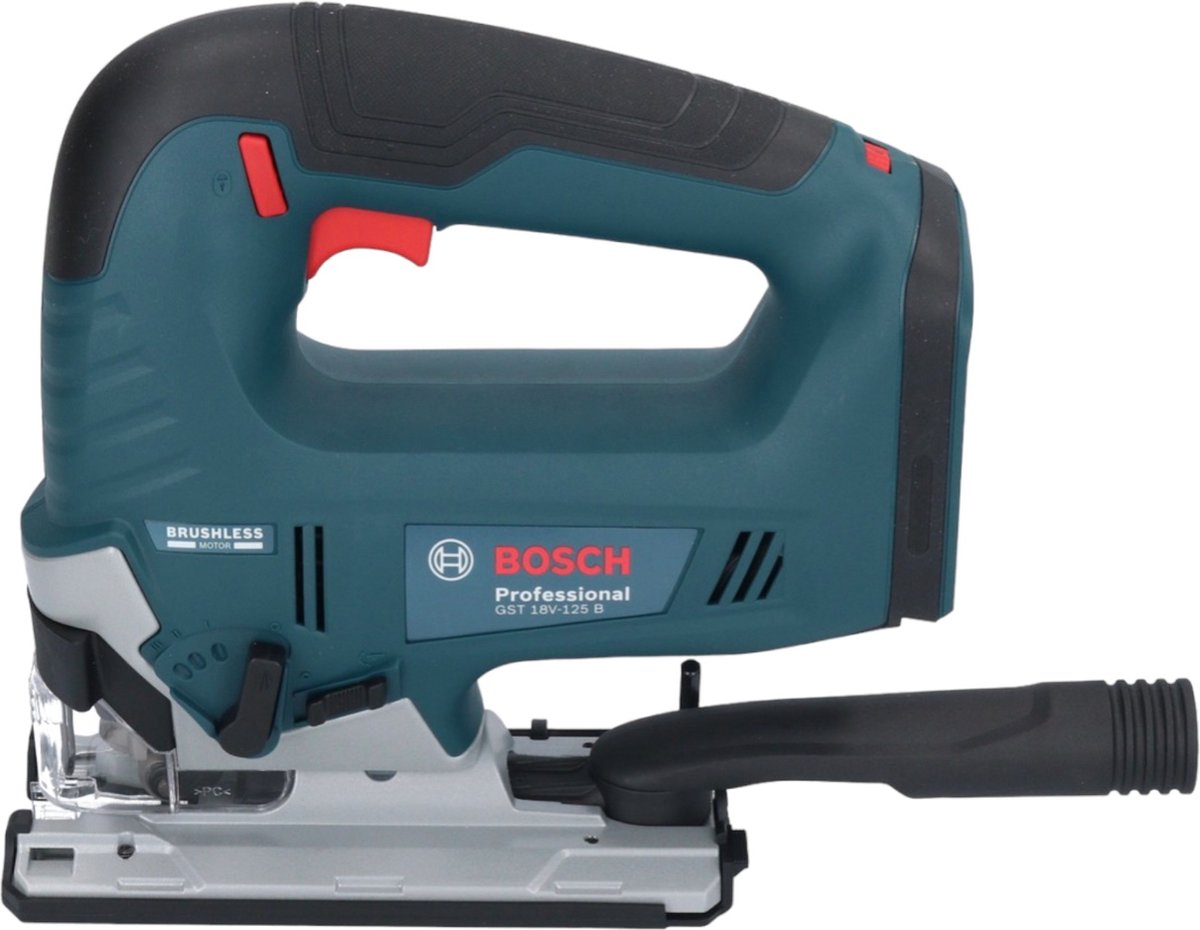 Wat vinden we goed aan de Bosch GST 18V-125 B accudecoupeerzaag set 18V