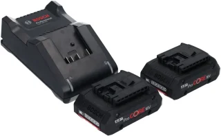 Bosch GST 18V-125 S Professionele accudecoupeerzaag 18 V 125 mm borstelloos + 2x ProCORE accu 4.0 Ah + lader