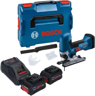 Bosch Professional GST 18V-125 S Accu-decoupeerzaag + 2x ProCORE 8,0 Ah + Oplader in L-Boxx