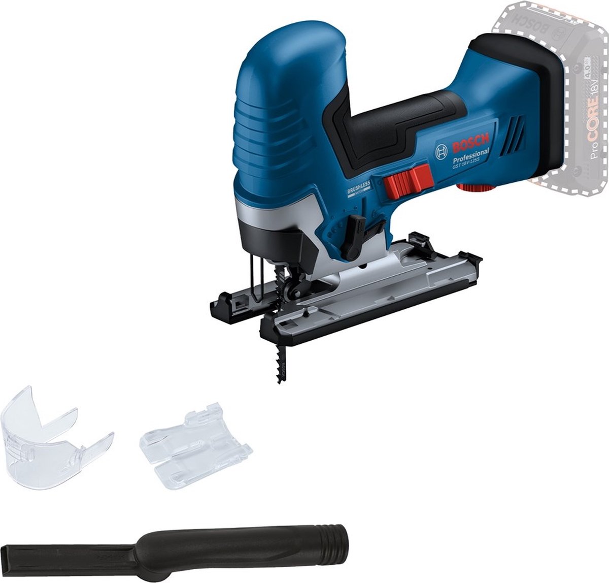 Bosch Professional GST 18V-125 S Accu Decoupeerzaag Basic Body