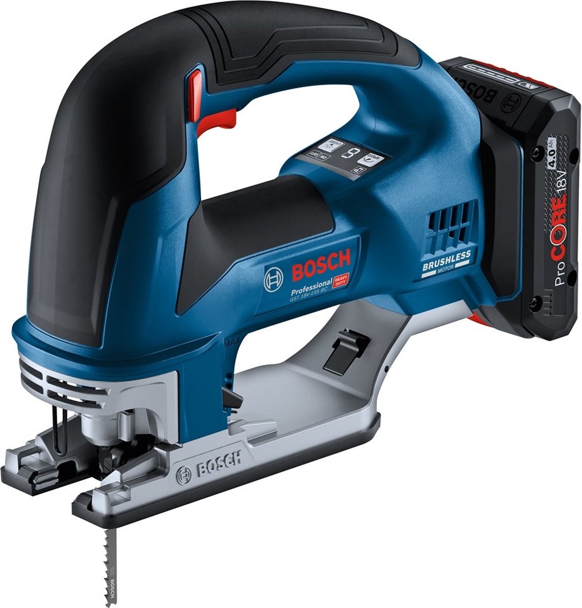 Bosch Professional GST 18V-155 BC Accu Decoupeerzaag 18V 4.0Ah