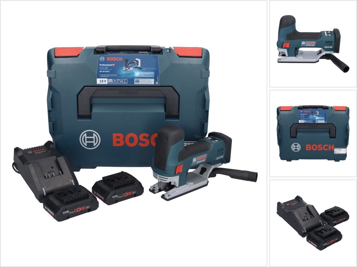 Bosch Professional GST 18V-155 SC Accu Decoupeerzaag 18V 4.0Ah