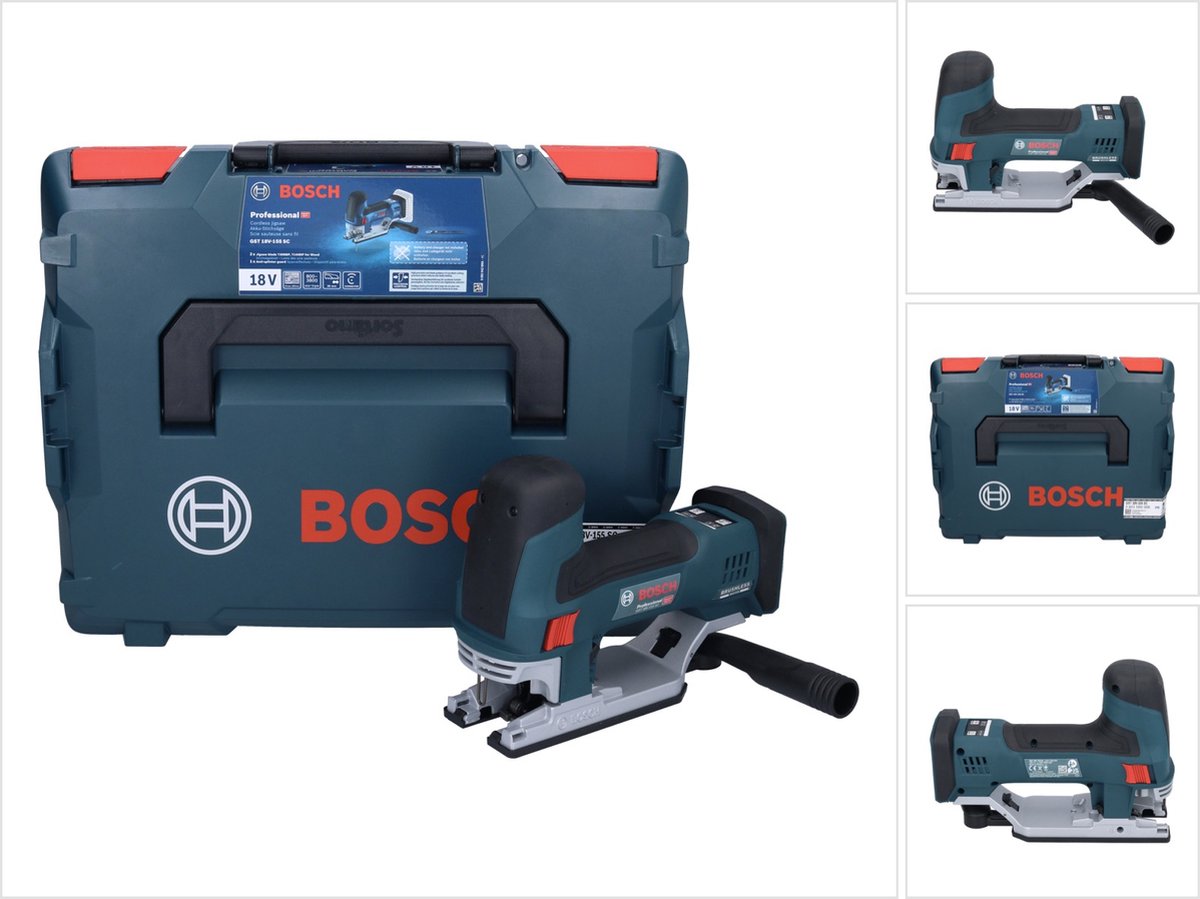 Bosch Professional GST 18V-155 SC Accu Decoupeerzaag Basic Body
