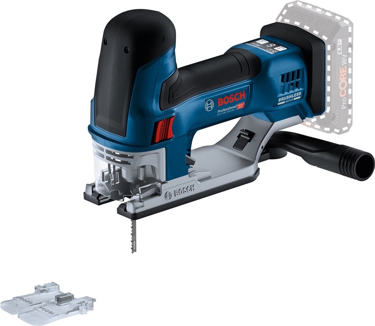 Bosch Professional GST 18V-155 SC Accu Decoupeerzaag Basic Body