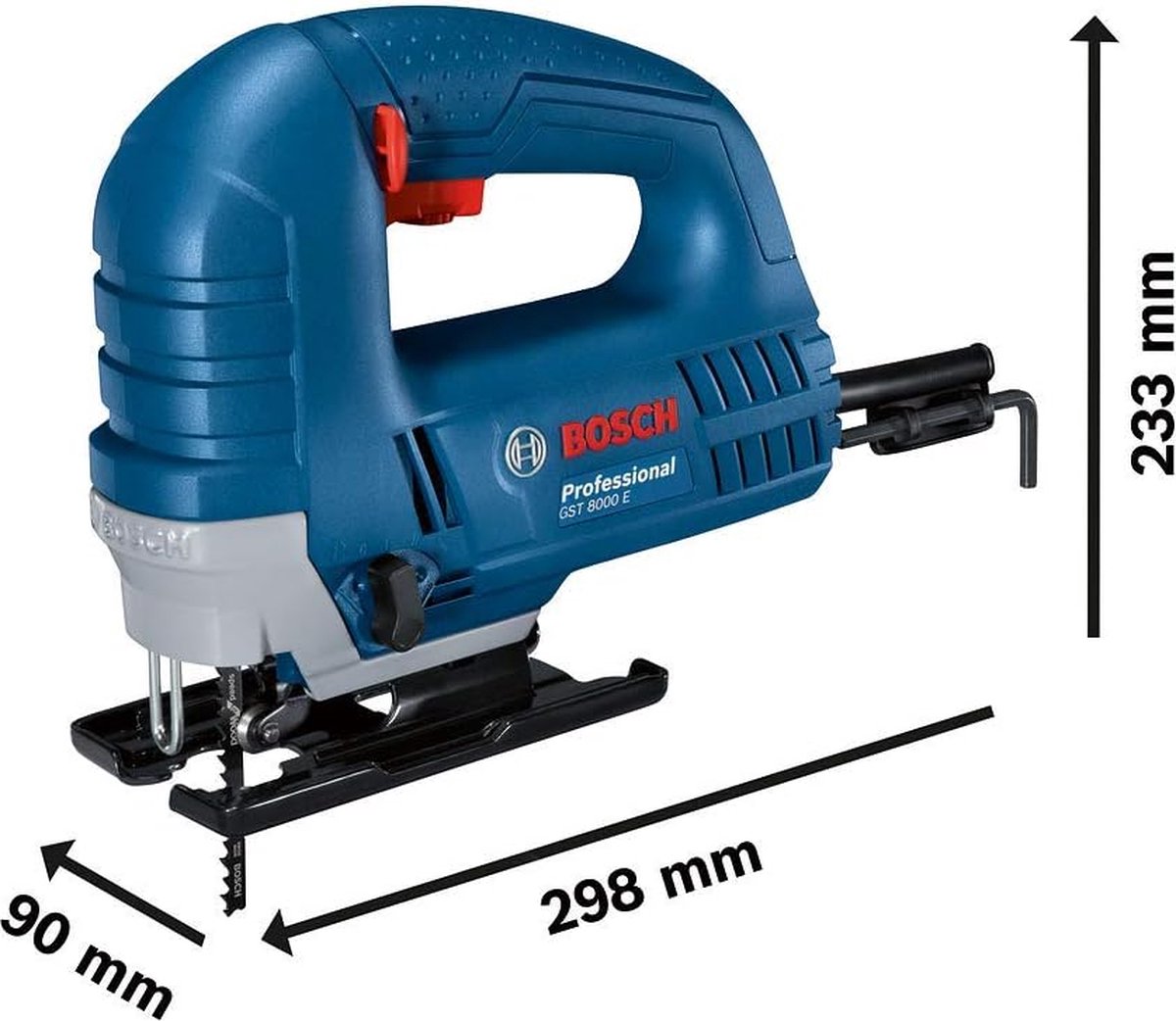 Bosch Professional GST 8000 E Decoupeerzaagmachine 710W