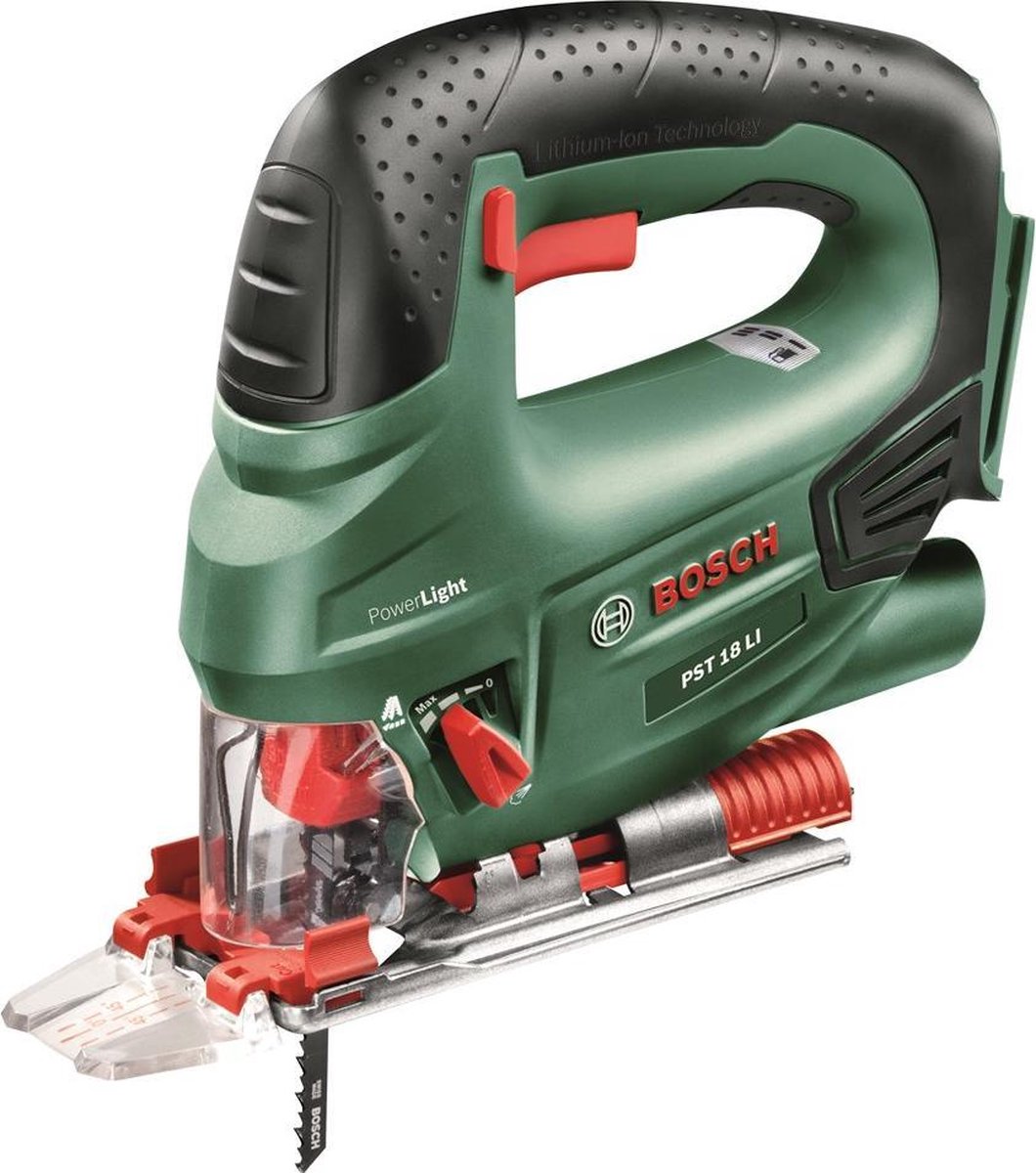 Bosch PST 18 LI Accu decoupeerzaag Zonder accu en lader