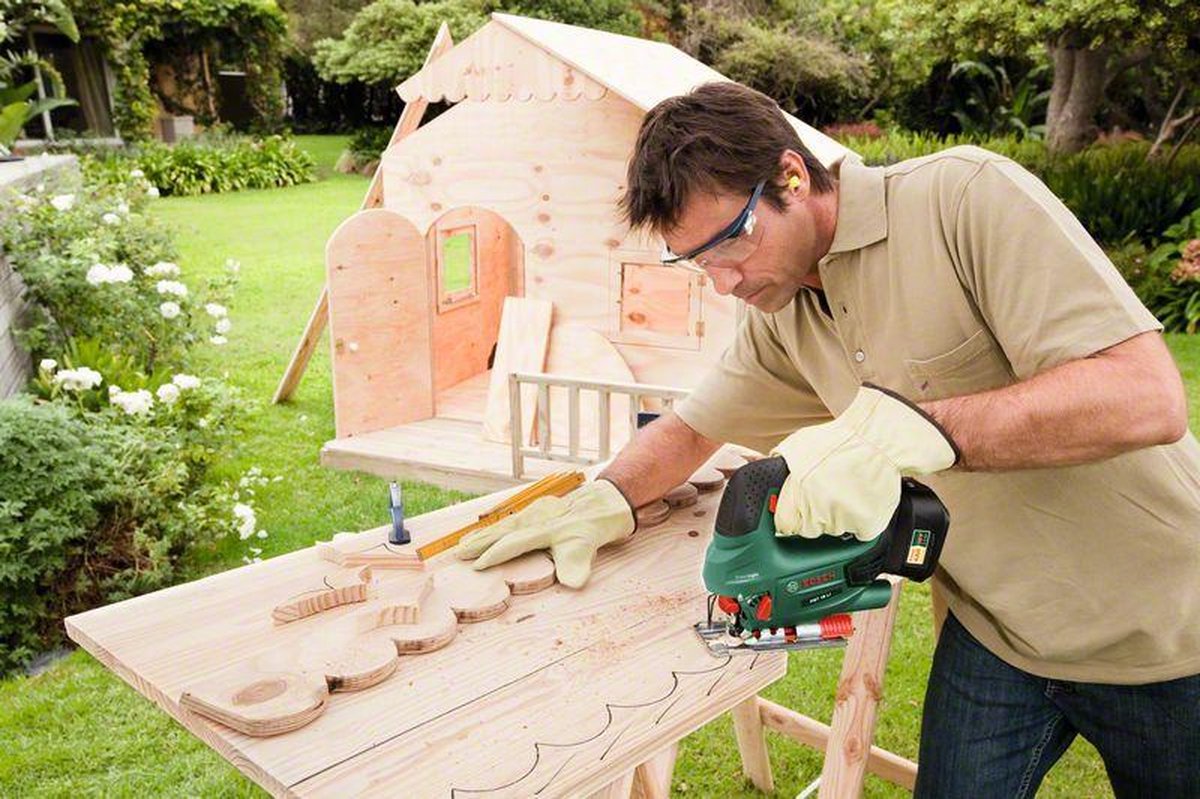 Bosch PST 18 LI Accu decoupeerzaag Zonder accu en lader
