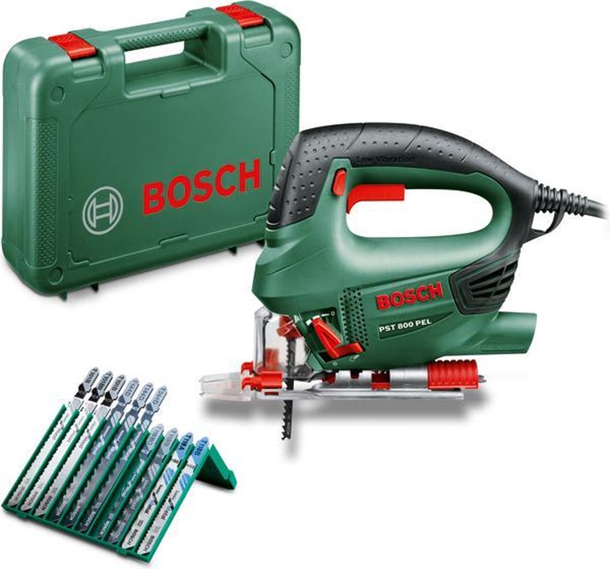 Bosch PST 800 PEL Decoupeerzaag 530W met koffer