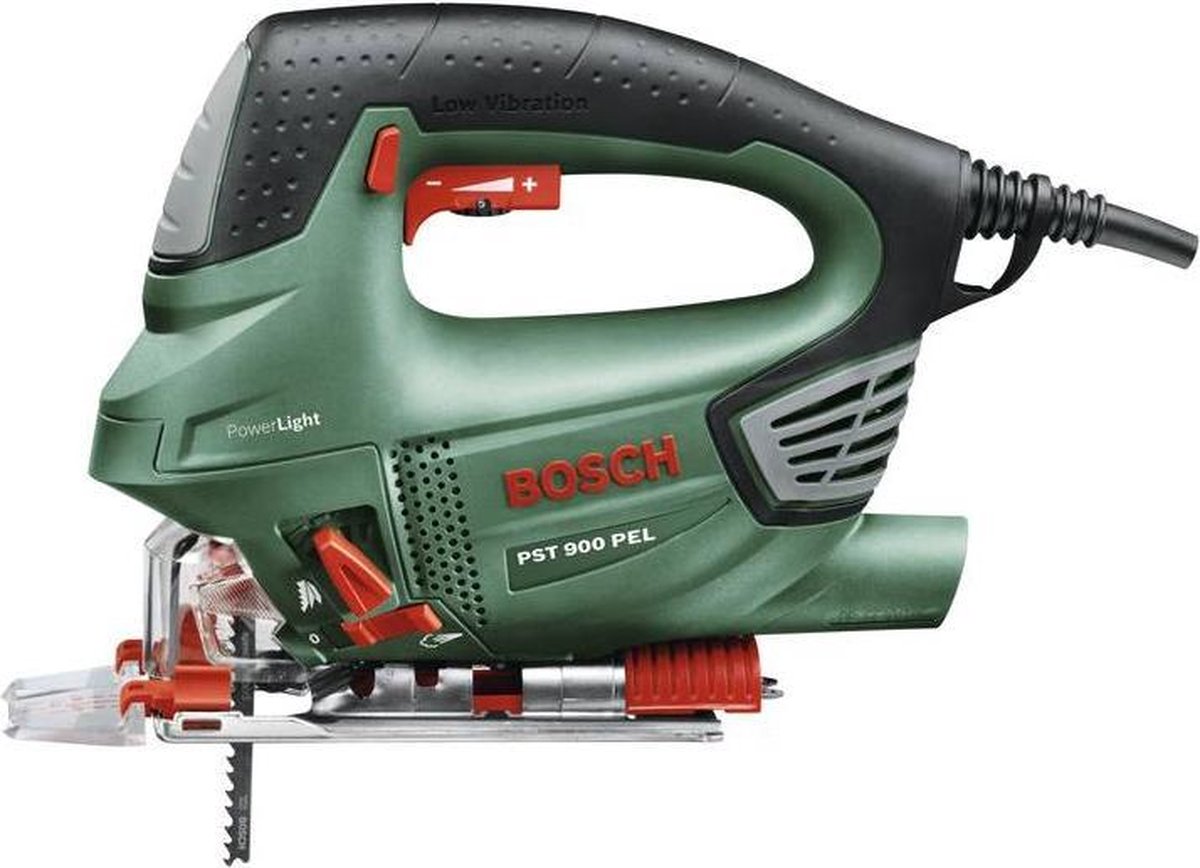 Wat vinden we goed aan de Bosch PST 900 PEL decoupeerzaag 620W