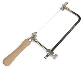 Copingzaag met stalen frame en diamantdraad