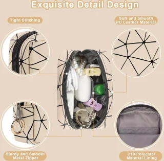 Dames Mini Make-up Tas